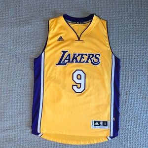 Los Angeles Lakers Gold Swingman Jersey Huertas